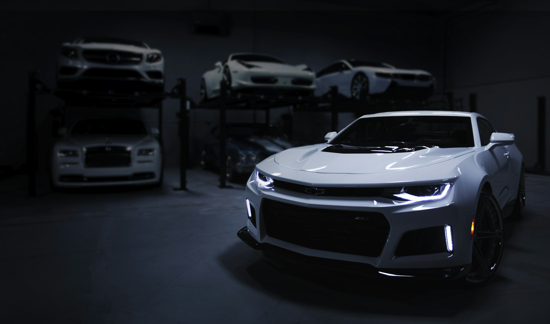Premium luxury car for enclosed transport